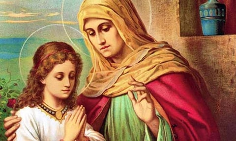 ரஜகிருஷ்ணாபுரம் புனித அன்னம்மாள் ஆலய திருவிழா கொடியேற்றத்துடன் தொடங்கியது