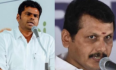 அண்ணாமலை&nbsp; &nbsp; &nbsp;செந்தில் பாலாஜி