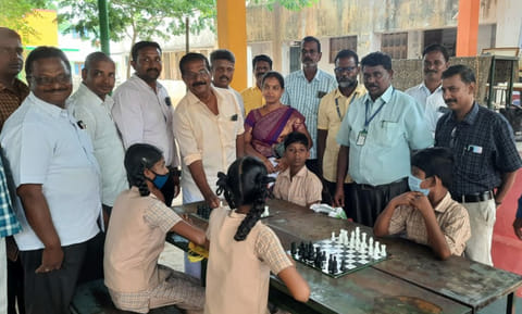 கந்தர்வகோட்டையில் செஸ் ஒலிம்பியாட் போட்டிகள்