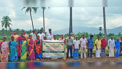 ஆத்தூரில் விவசாயிகளுக்கான பயிற்சி முகாமில் கலந்து கொண்டவர்கள்.