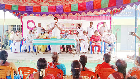 கலைஞரின் வருமுன் காப்போம் மருத்துவ முகாம்.