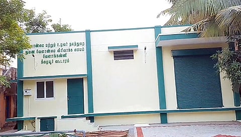 திறக்கப்படாமல் உள்ள வேளாண்மை விரிவாக்க மைய கட்டிடம்.
