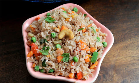 சத்தான டிபன் வெஜ் போஹா