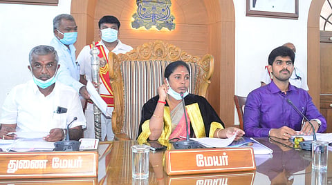 செஸ் ஒலிம்பியாட் ஏற்பாடு- கோவை மாநகராட்சி கூட்டத்தில் முதல்-அமைச்சர் மு.க.ஸ்டாலினுக்கு பாராட்டு