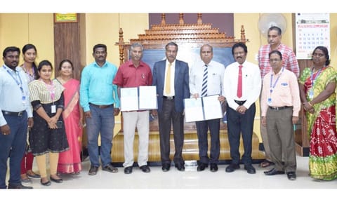 தஞ்சாவூர் தமிழ்ப் பல்கலைக்கழகமும், திருச்சி பிஷப் ஹீபர் கல்லூரியும் புரிந்துணர்வு ஒப்பந்தம் செய்து கொண்டனர்.