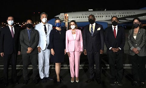 தைவான் சென்ற நான்சி பெலோசி