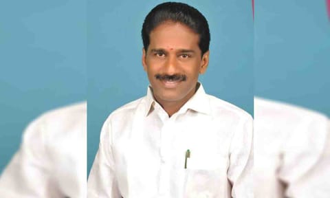 திருப்பூர் தெற்கு மாவட்ட தி.மு.க. பொறுப்பாளர் ஜெயராமகிருஷ்ணன்.&nbsp;