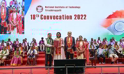 திருச்சி என்.ஐ.டி. 18-வது பட்டமளிப்பு விழா