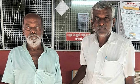 ஆதரவற்ற முதியவர் காப்பகத்தில் ஒப்படைப்பு