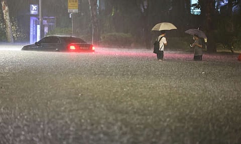 சியோல் மழை பாதிப்பு&nbsp;