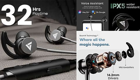 ரூ. 899 விலையில் அறிமுகமான புது நெக்பேண்ட் இயர்போன்