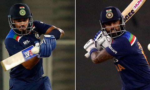 ஷ்ரேயாஸ் ஐயர்&nbsp; &nbsp;சூரியகுமார் யாதவ்