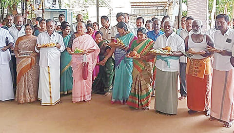 சாய் தேசம் சீரடி சாய்பாபா கோவிலில் பந்தக்கால் முகூர்த்த விழா