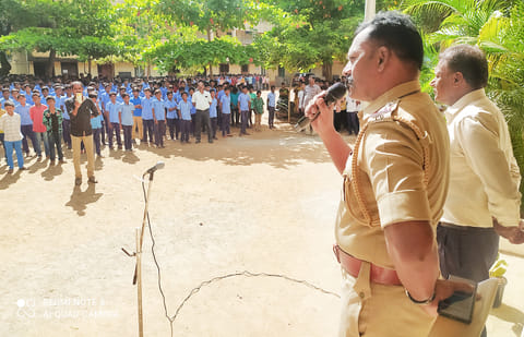 போதை பழக்கத்திற்கு எதிரான உறுதிமொழி ஏற்பு