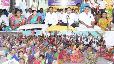 நாலுகோட்டையில் கிராமசபை கூட்டம்