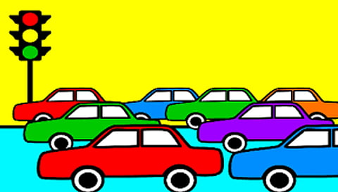 மேம்பாலம், பாதாள சாக்கடை பணிகளால் சேலம்- ஆத்தூர் சாலையில் தினமும் போக்குவரத்து நெருக்கடி