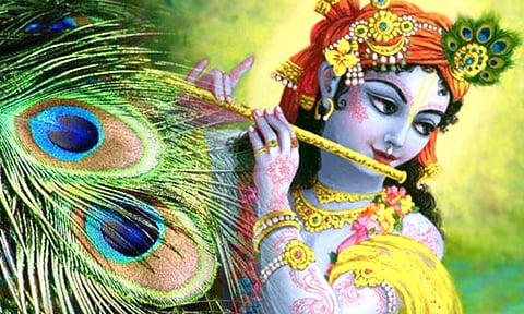 கிருஷ்ணருக்கு மயில் இறகு அலங்காரம் எப்படி ஏற்பட்டது தெரியுமா?
