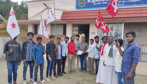 கோத்தகிரியில் மின்சார கட்டண உயர்வை திரும்ப பெற கோரி ஆர்ப்பாட்டம்