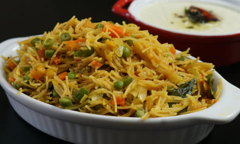 சேமியா வெஜிடபிள் கிச்சடி