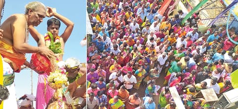 சேர்வராயன் பாளையம்  மாரியம்மன் கோவில் கும்பாபிஷேக விழா