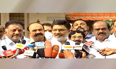 ஒ.பன்னீர் செல்வம்,புகழேந்தி,பாக்கியராஜ்,வைத்திலிங்கம்