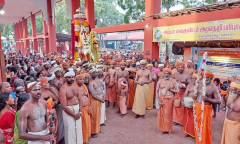 சாமிதோப்பு அய்யா வைகுண்டசாமி தலைமைப்பதியில் கலிவேட்டை நிகழ்ச்சி