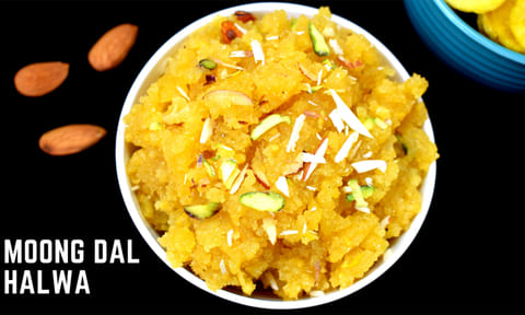 நாவில் எச்சில் ஊறும் பாசிப்பருப்பு அல்வா