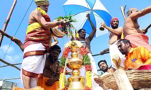 திருச்சியில் செல்வ மாரியம்மன் கோயில் கும்பாபிஷேக விழா