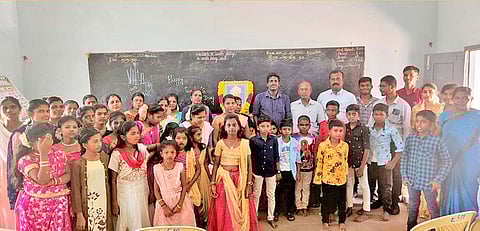 பாரத் பள்ளியில் ஆசிரியர் தினவிழா கொண்டாடியபோது எடுத்தபடம்.