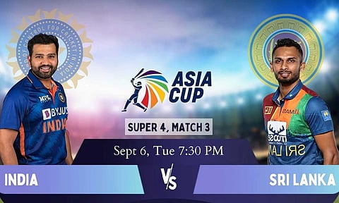 ஆசிய கோப்பை சூப்பர் 4 சுற்று - டாஸ் வென்ற இலங்கை பவுலிங் தேர்வு