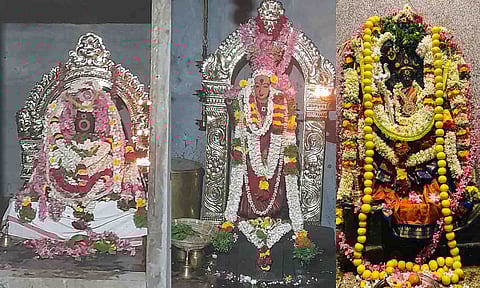 &nbsp;உலகேஸ்வர சுவாமி மற்றும்  ஸ்ரீ கரியகாளியம்மன்.