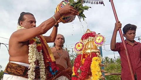 திரவுபதி அம்மன் கோவில் கும்பாபிஷேகம்.