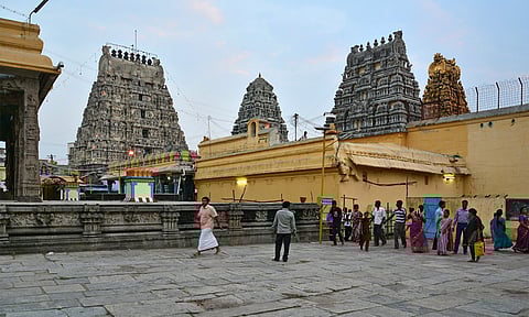 காஞ்சிபுரம் காமாட்சி அம்மன் கோவிலில் நவராத்திரி விழா