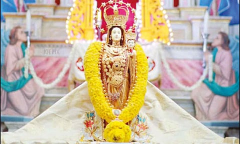 கன்னியாகுமரி தூய அலங்கார உபகார மாதா திருத்தலத்தில் திருவிழா நாளை மறுநாள் தொடங்குகிறது