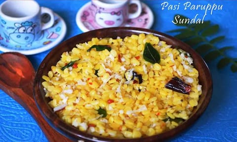 சத்தான பாசிப்பருப்பு சுண்டல்