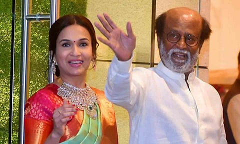 சவுந்தர்யா ரஜினிகாந்த் - ரஜினிகாந்த்