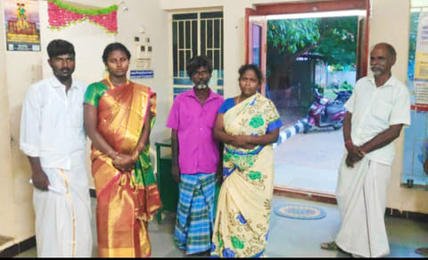 ஜெயங்கொண்டம் அனைத்து மகளிர் போலீசில் காதல் ஜோடி தஞ்சம்