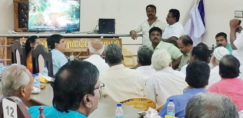 கருத்து கேட்பு கூட்டம் நடந்தது.
