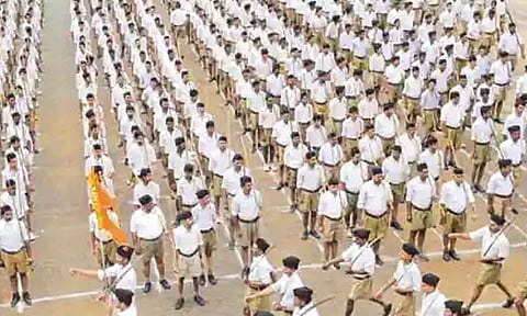 திருச்சி, புதுக்கோட்டையில் ஆர்.எஸ்.எஸ். ஊர்வலத்துக்கு போலீஸ் தடை