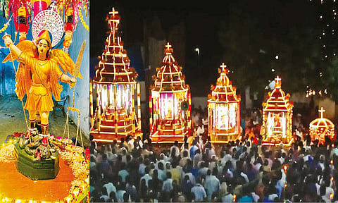 தூய மிக்கேல் அதிதூதர் ஆலய சப்பர பவனி