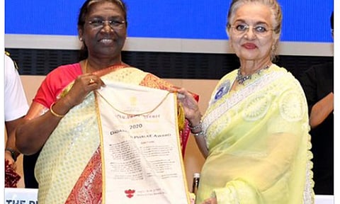 தாதா சாகேப் பால்கே விருதுபெற்ற நடிகை ஆஷா பரேக்