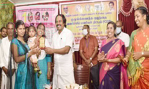 திருவிதாங்கோட்டில் கர்ப்பிணி தாய்மார்களுக்கு சமுதாய வளைகாப்பு