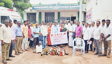 காய்ச்சல் தடுப்பு முகாம் நடந்தது.