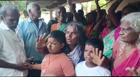 ஆலங்குடியில் இளம்பெண் தற்கொலை -  பொய் வழக்கு போட்டு போலீசார் மிரட்டுவதாக கடிதம்