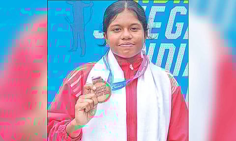 தமிழக வீராங்கனை ஆர்த்தி