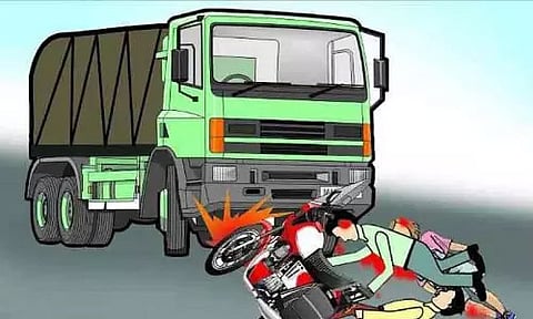 புவனகிரி அருகே லாரி மோதி அடையாளம் தெரியாத முதியவர் பலி