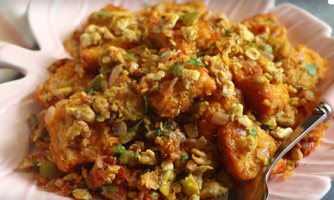 10 நிமிடத்தில் செய்யலாம் பிரெட் முட்டை மசாலா