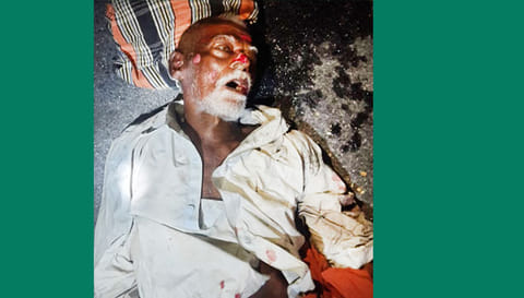 வாகனம் மோதி முதியவர் பலி