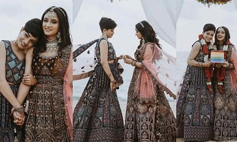 சென்னையில் சேர்ந்து வாழும் லெஸ்பியன் ஜோடியின் படங்கள் வைரல்- திருமணம் செய்யவில்லை என விளக்கம்