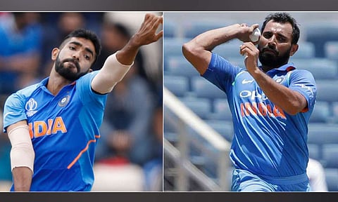 ஜஸ்பிரீத் பும்ரா, முகமது ஷமி